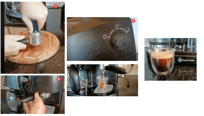 How to use the Aztir coffee machine